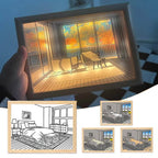 Illuminated Picture LED Wall Art Decorative Light Painting Modern Gift