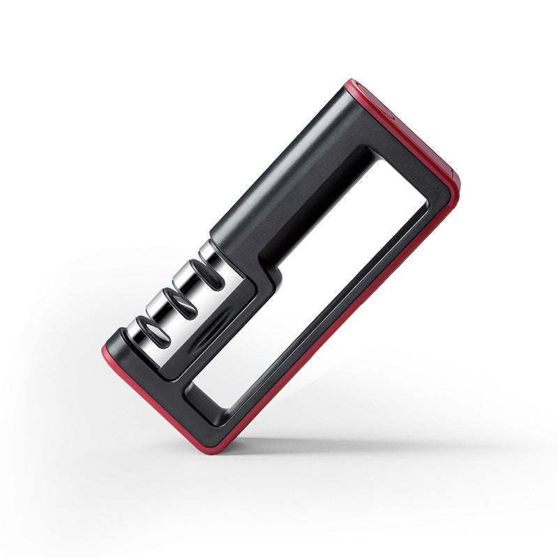 Professional Knife Sharpener - 3 Safe and Easy Stages Diamond Tools ..