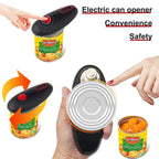 Electric Can Opener --- Automatic, Cordless, One Touch Kitchen Gadget.