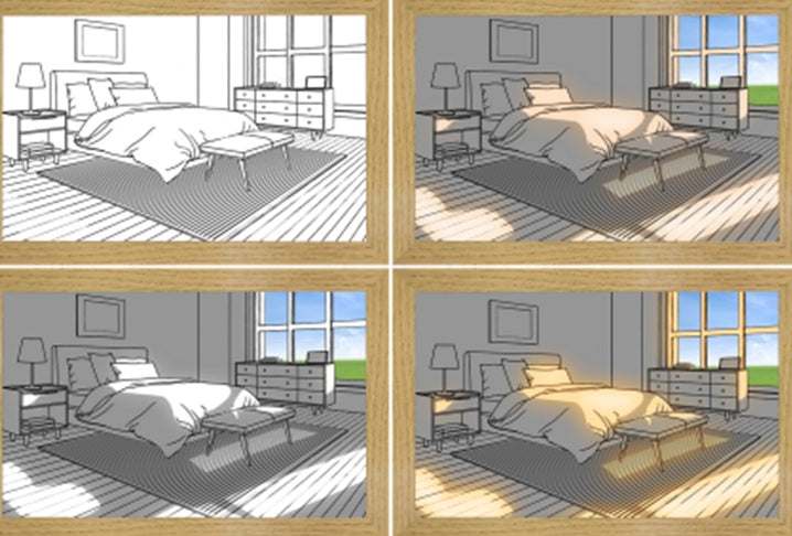 Illuminated Picture LED Wall Art Decorative Light Painting Modern Gift