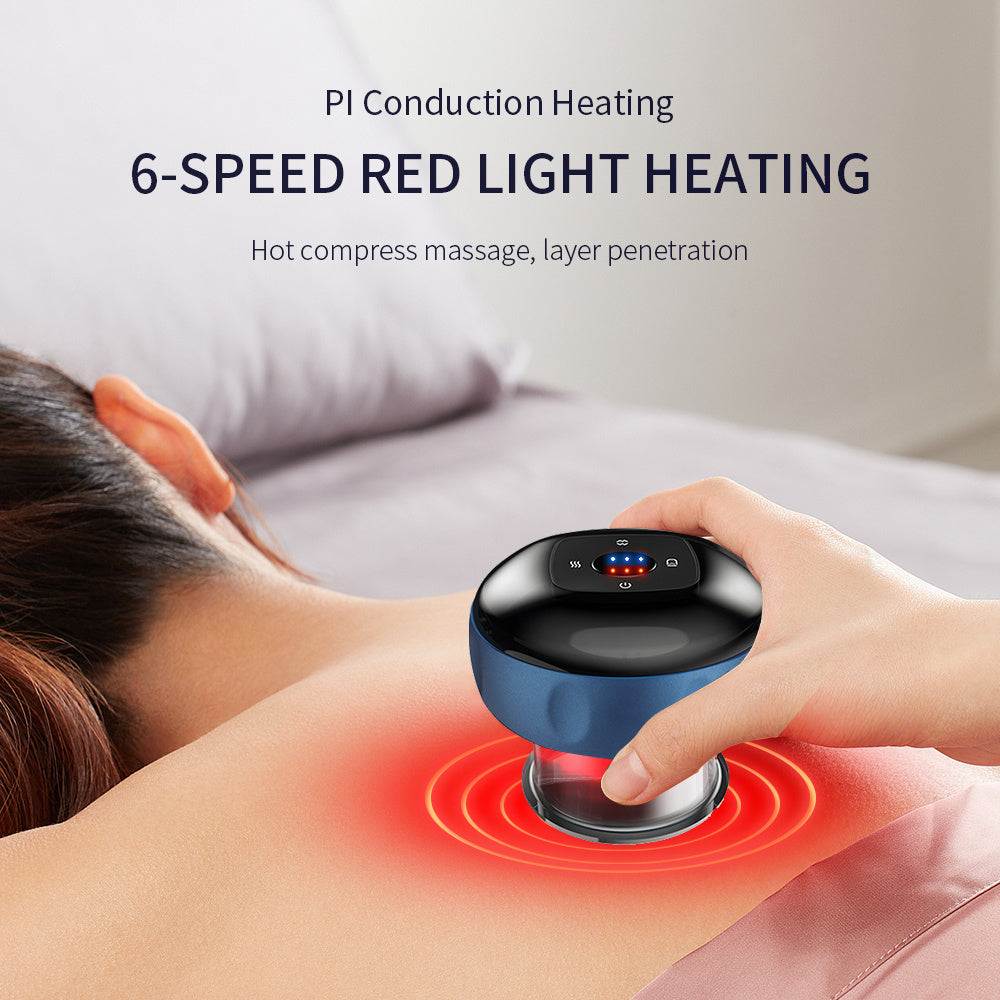 Electric Vacuum Cupping Anti-Cellulite Therapy Massager Smart Cupping.