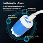 Outdoor Camping Shower -- Portable Electric, Waterproof with 5000mAh .