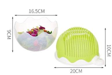 Creative Salad Cutter - Safe and Easily Cut Fruits & Vegetables Safely