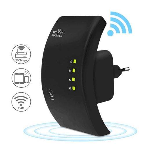 Wireless Repeater – Boost Wifi Signal and Extend Coverage Seamlessly..