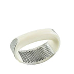 Stainless Steel Garlic Press – Heavy-Duty Rustproof Garlic Crusher....