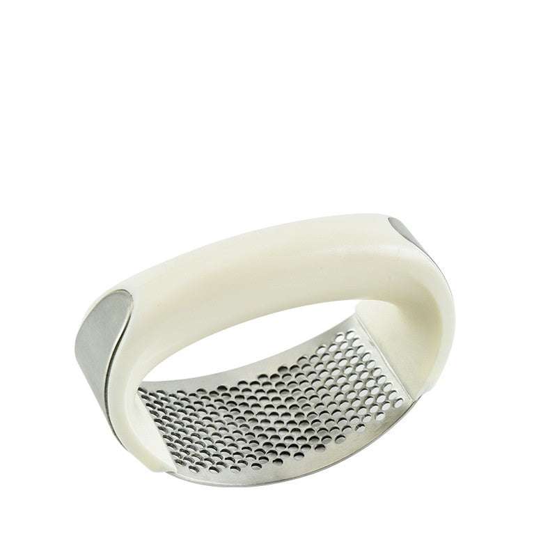 Stainless Steel Garlic Press – Heavy-Duty Rustproof Garlic Crusher....