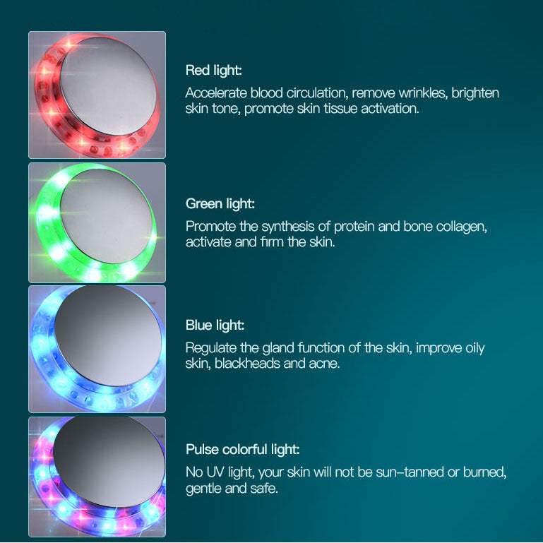 Beauty Care Instrument -- Durable LED Light Therapy Professional Skin.