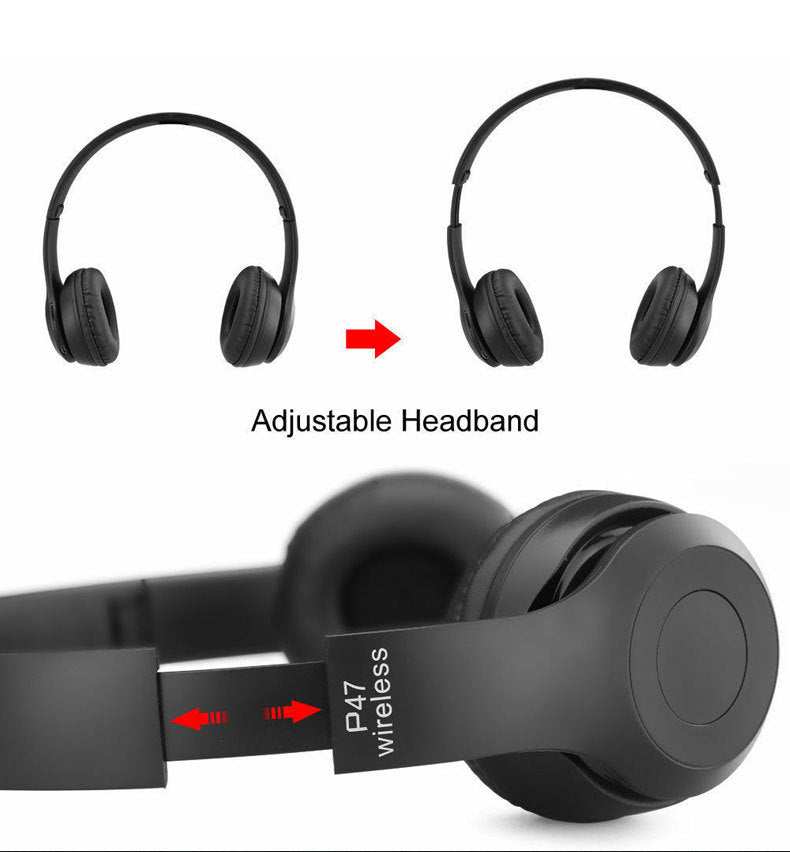 P47 Wireless Gaming Headset - Strong, Bluetooth 4.1, Stereo Sound.....