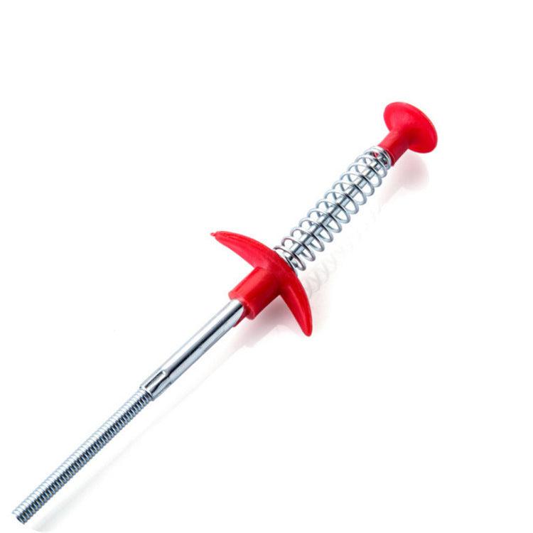 Sewer Dredge Spring Pipe - To Safely Clear Kitchen Sink Clogs Easily .