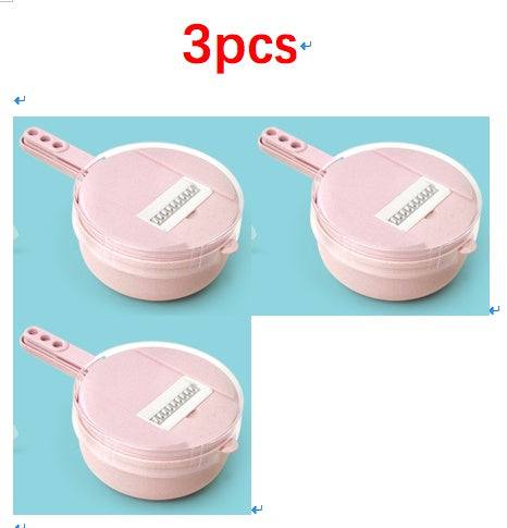 8 In 1 Mandoline Slicer -- Safe Versatile Vegetable and Fruit Cutter .