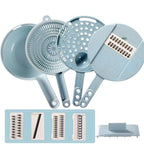 8 In 1 Mandoline Slicer -- Safe Versatile Vegetable and Fruit Cutter .