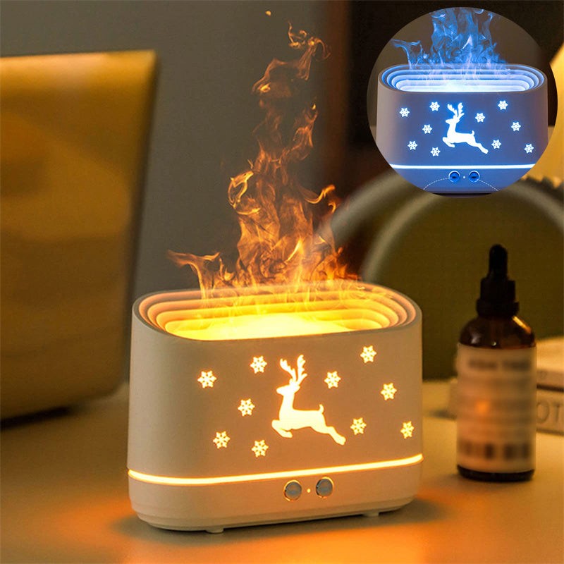 Elk Flame Humidifier This Diffuser offers  for Christmas Atmosphere...