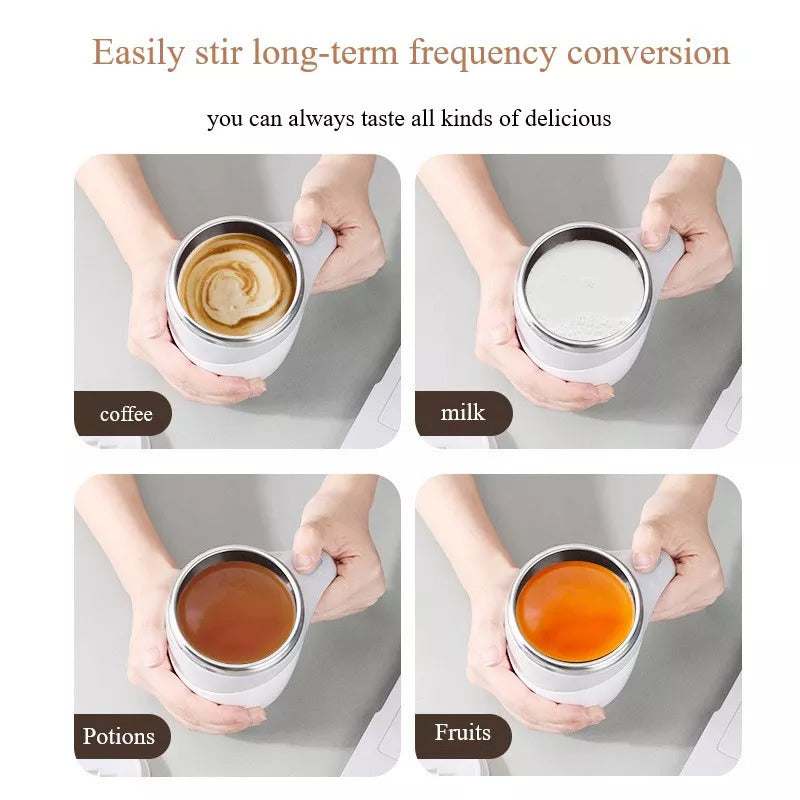 Rechargeable Model Automatic Stirring Cup --for Coffee & Milkshakes ..