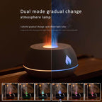 Flame Humidifier Aromatherapy Diffuser Cool Mist EssentialOil Diffuser