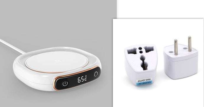Coffee Mug Warmer --- Safe To Keep Your Drinks Hot with Smart Heating.