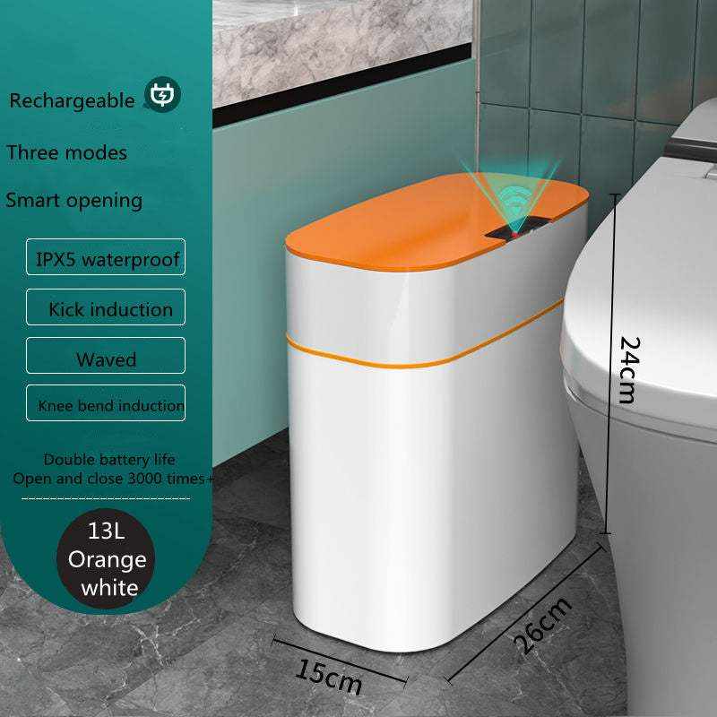 Smart Trash Can - Touchless Automatic Garbage Inductive Stylish Design