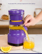 Electric Citrus Juicer -The  USB Rechargeable Lemon Juicer Squeezer ..