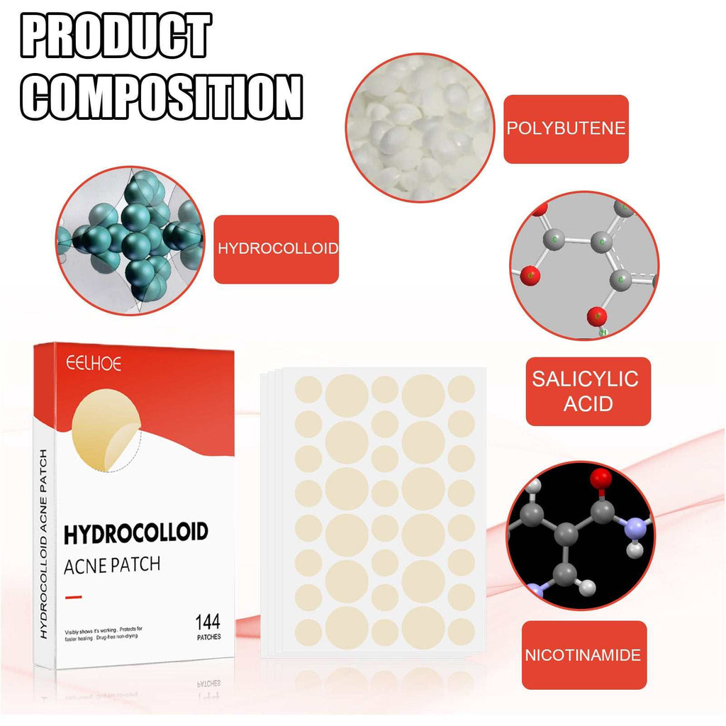 Invisible Breathable Repair Hydrogel --For Acne Patches, easy to use .