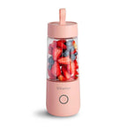 Portable Blender Juicer - Safe USB Rechargeable 350ml Smoothie Mixer .