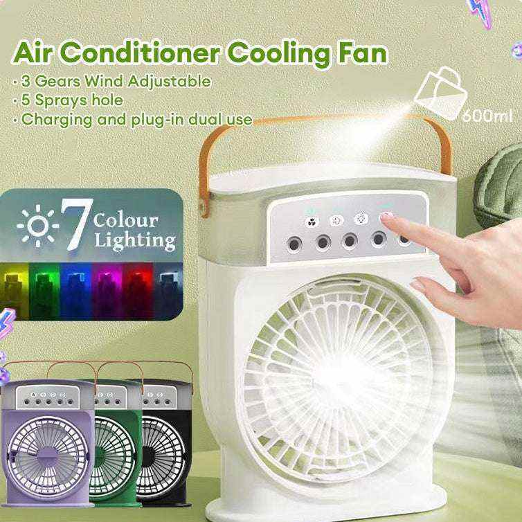 Portable USB Air Conditioner Mini Personal Cooling Fan for Home Office