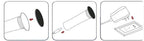 Electric Pedicure Foot Care Tool - Durable Rechargeable Callus Remover