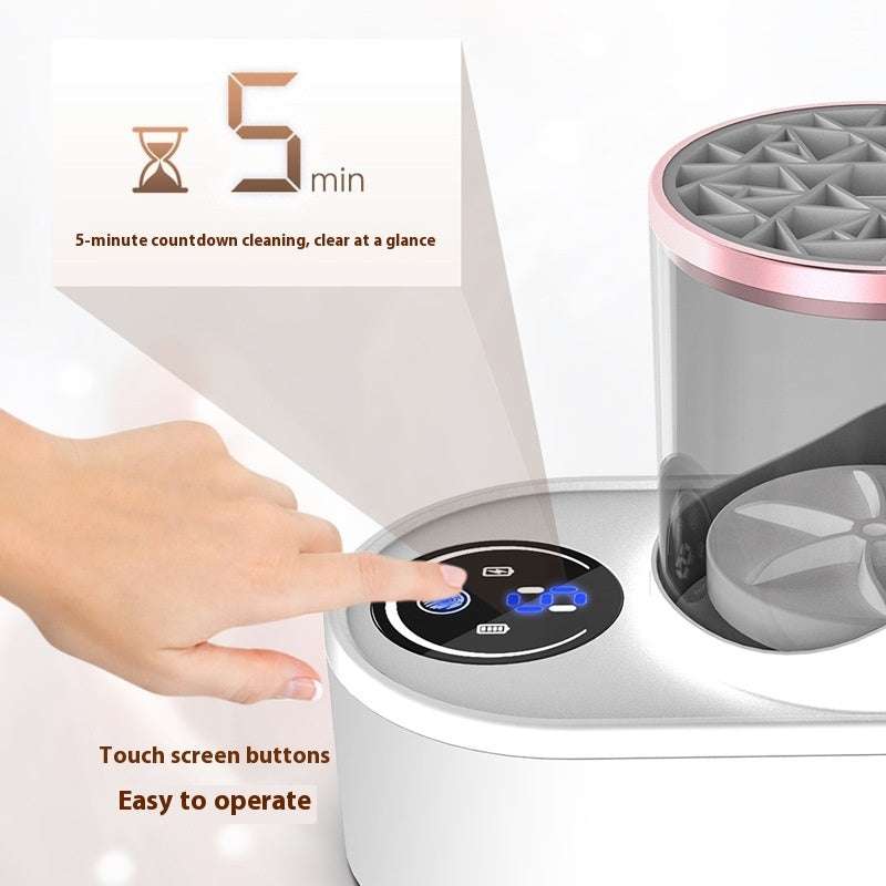Electric Makeup Brush Cleaner – Quick & Deep Cleaning for All Brushes.