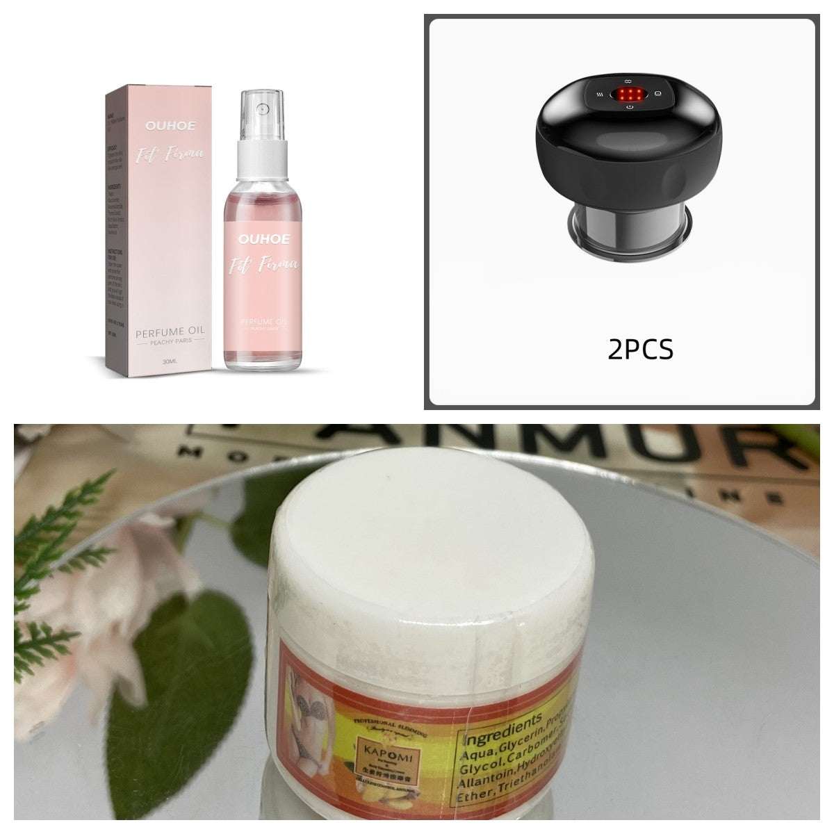Electric Vacuum Cupping Anti-Cellulite Therapy Massager Smart Cupping.