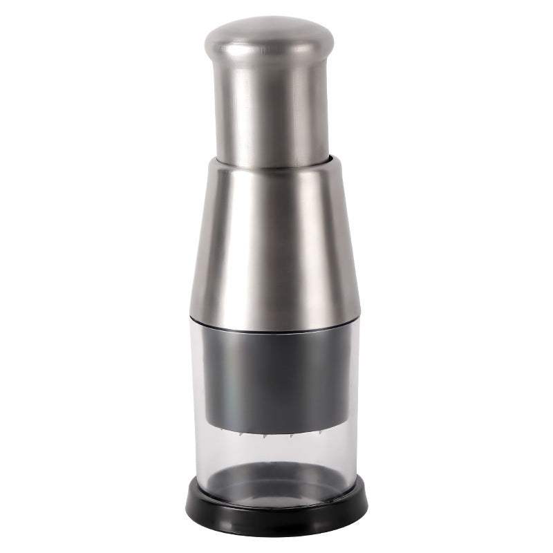 Garlic Crusher Onion Chopper for Kitchen --- The Manual Press Gadget .