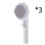 Pet Cat Brush -designed for   Hand-held Steel Wire Self-cleaning Comb.