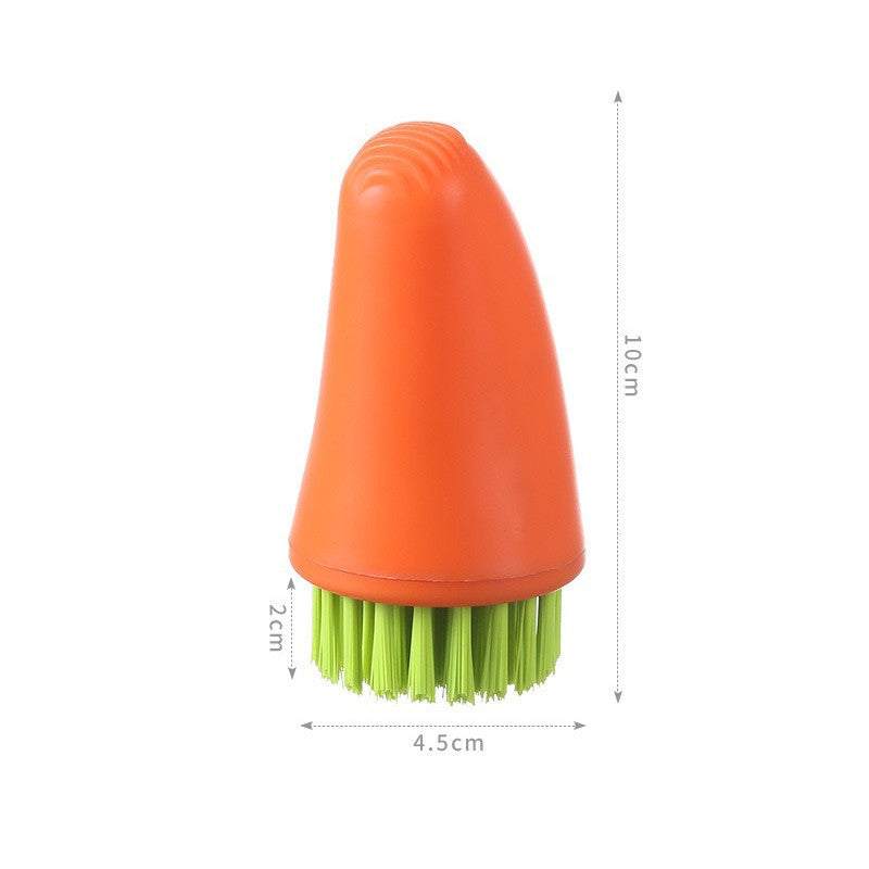 Multifunctional Carrot Brush - The Kitchen Gadgets for Easy Cleaning .