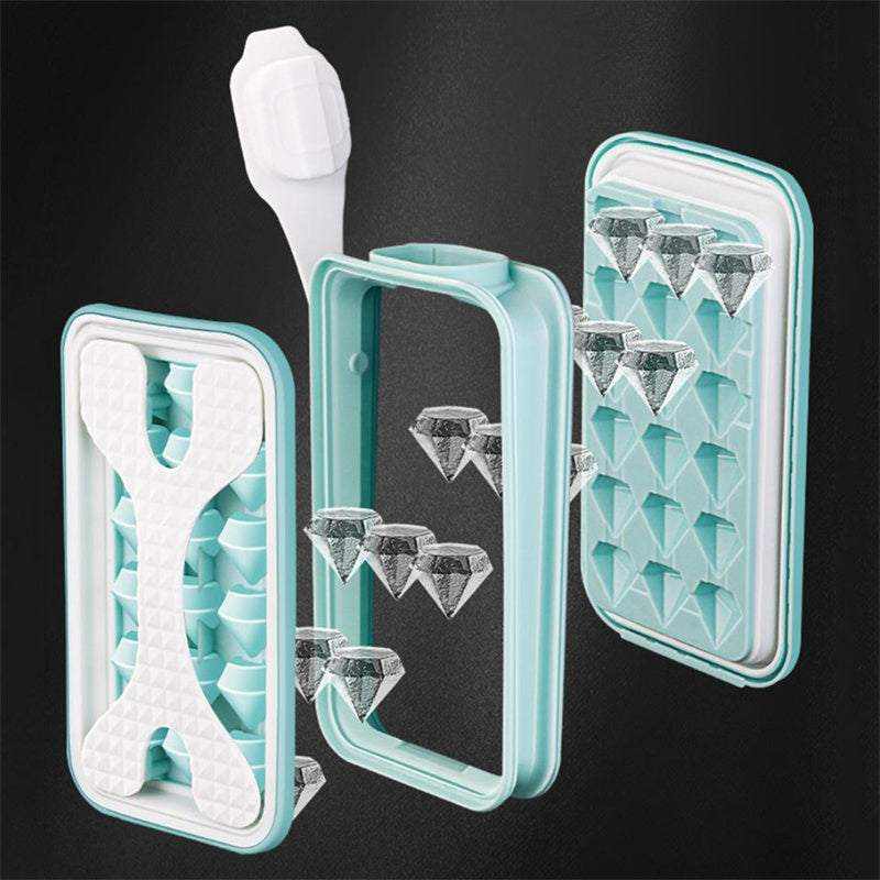 2in1 Portable Silicone Ice Ball MoldEasy Release Ice Maker for Whiskey