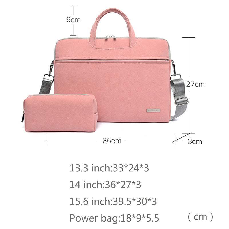 PU Leather Women Laptop Bag Stylish Professional Tote for Work, Travel