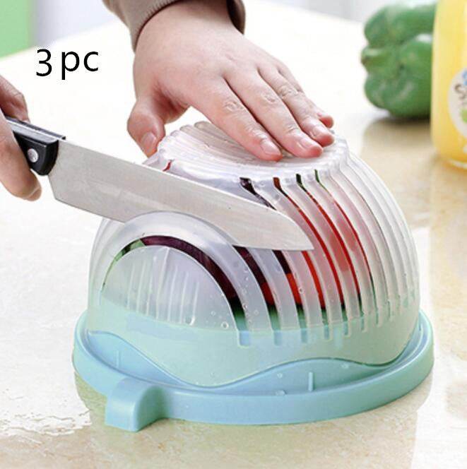 Creative Salad Cutter - Safe and Easily Cut Fruits & Vegetables Safely