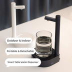 Electric Water Gallon Dispenser - Automatic, Rechargeable & Portable .