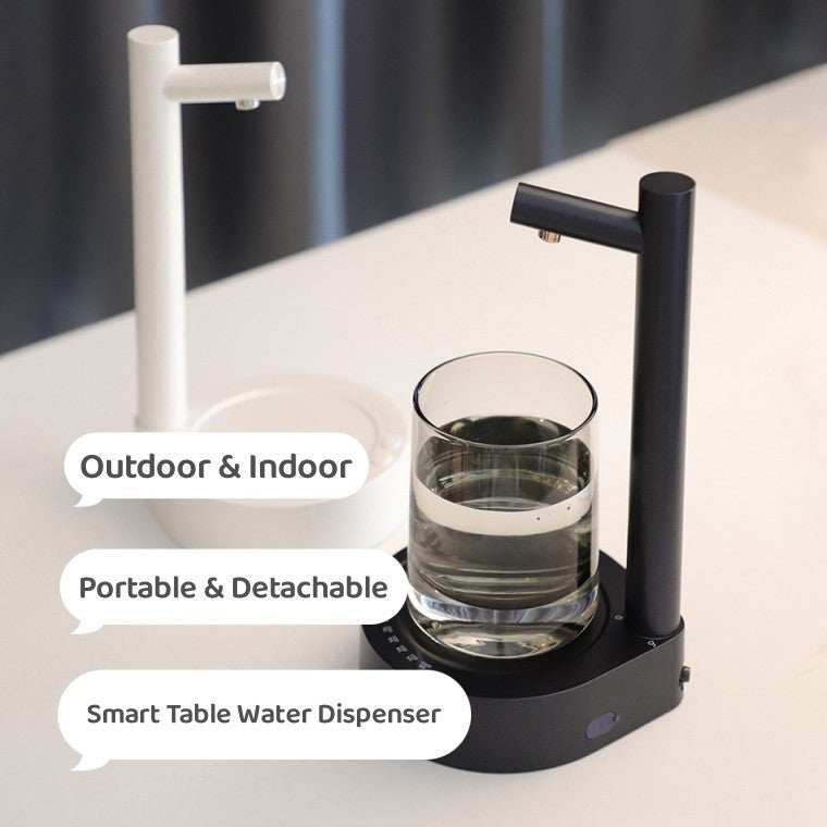 Electric Water Gallon Dispenser - Automatic, Rechargeable & Portable .