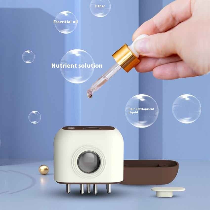 Scalp Medicine Supplying Device Red & Blue Light Head Massaging device