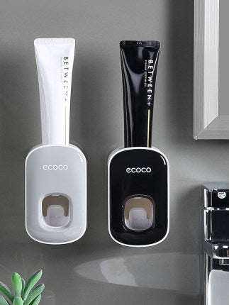 Wall Mounted Automatic Toothpaste Holder - Bathroom Setup Dispenser...