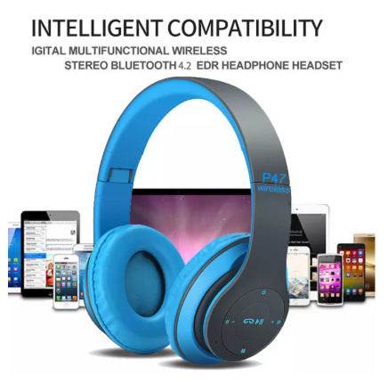 P47 Wireless Gaming Headset - Strong, Bluetooth 4.1, Stereo Sound.....