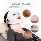 Household Beauty Silicone Mask -7 Colors durable LED Skin Rejuvenation