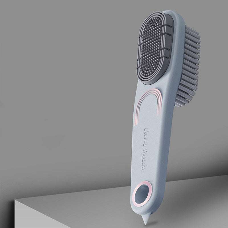 Double Sided Shoe Brush --- The safe Anti Slip Shoe Cleaning Gadgets .