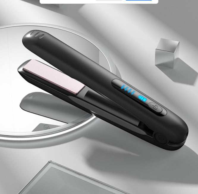 Wireless Hair Straightener Cordless Rechargeable Travel-Friendly Styl.