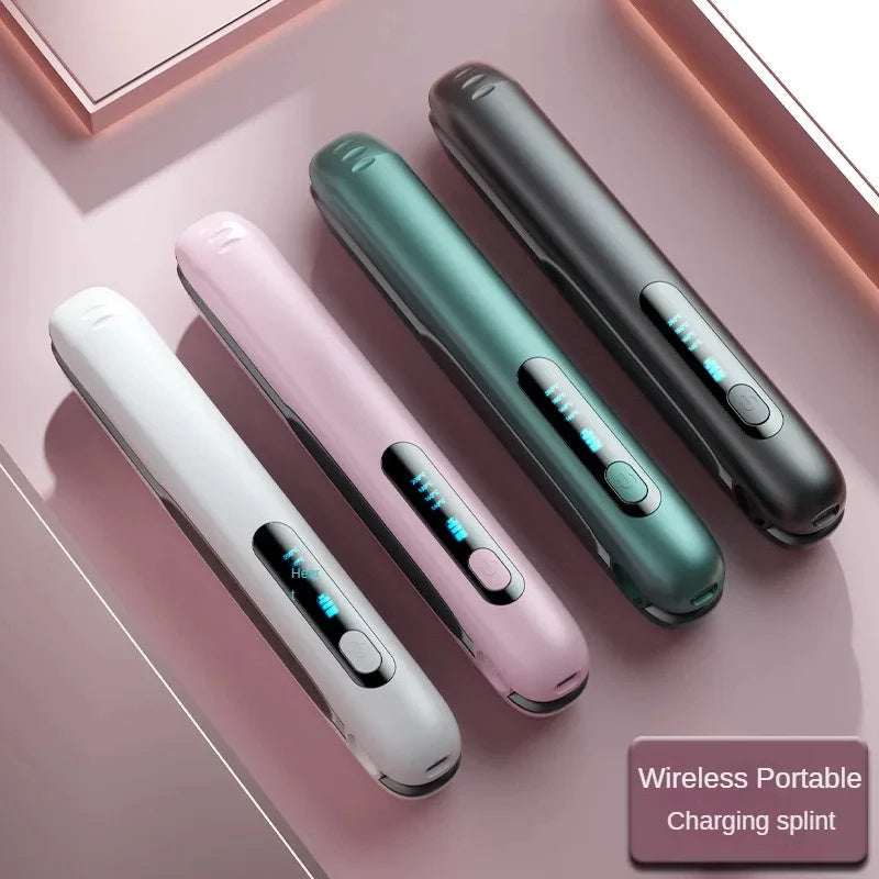 Wireless Hair Straightener Cordless Rechargeable Travel-Friendly Styl.