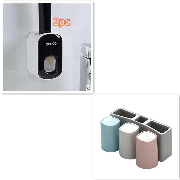 Wall Mounted Automatic Toothpaste Holder - Bathroom Setup Dispenser...