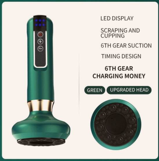 Electric Vacuum Cupping Massager ---For Anti-Cellulite Body Suction ..