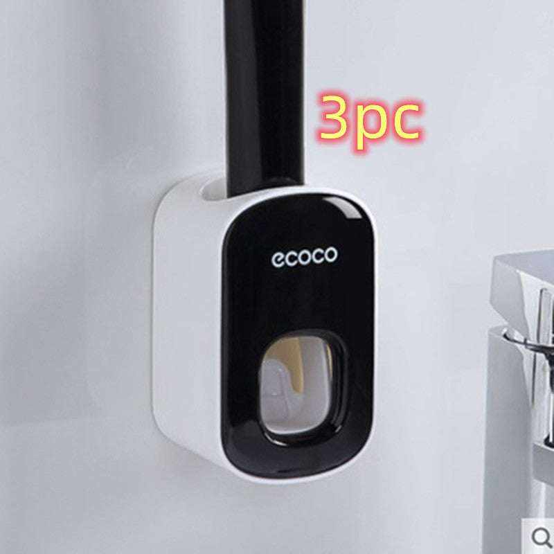 Wall Mounted Automatic Toothpaste Holder - Bathroom Setup Dispenser...