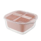 Double Deck Drain Basket --- The Safe Household Storage, easy to use .