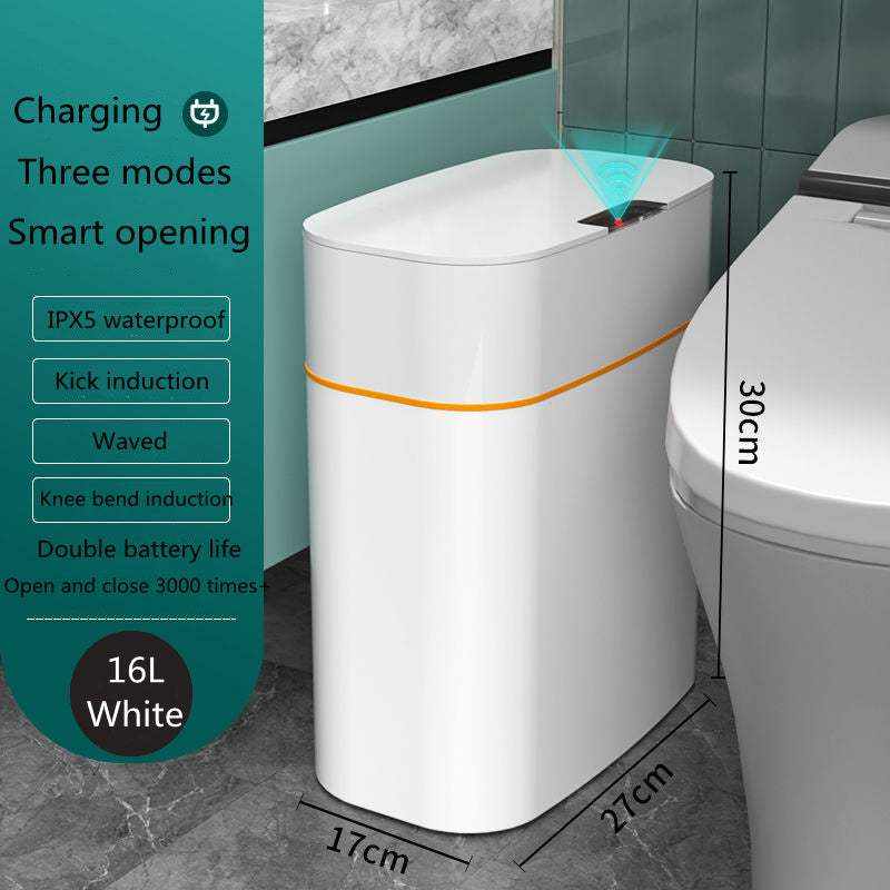 Smart Trash Can - Touchless Automatic Garbage Inductive Stylish Design