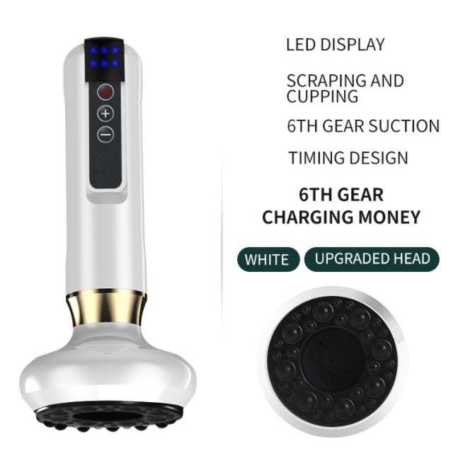 Electric Vacuum Cupping Massager ---For Anti-Cellulite Body Suction ..