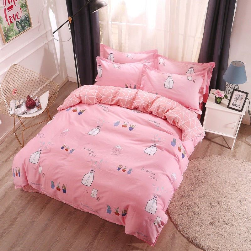 Home Textiles Four-piece Cotton Set