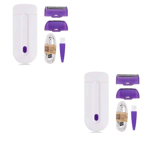 Induction Type Lady Hair Removal Device -- Painless Epilator Shaver ..